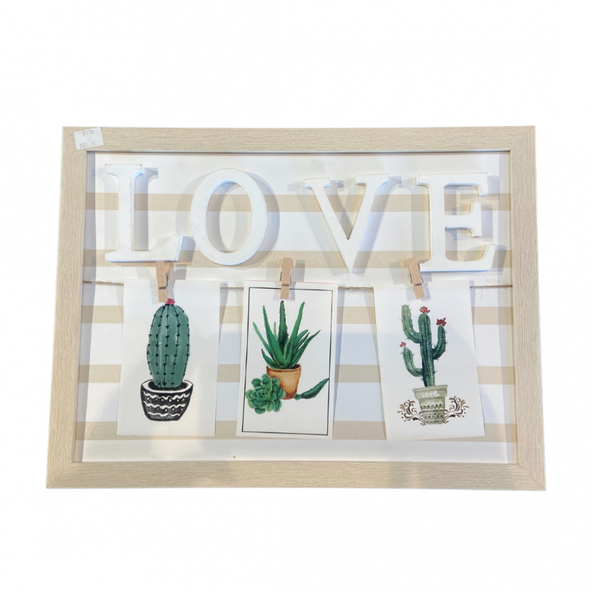 PHOTO HOLDER - 30X40cm -LOVE