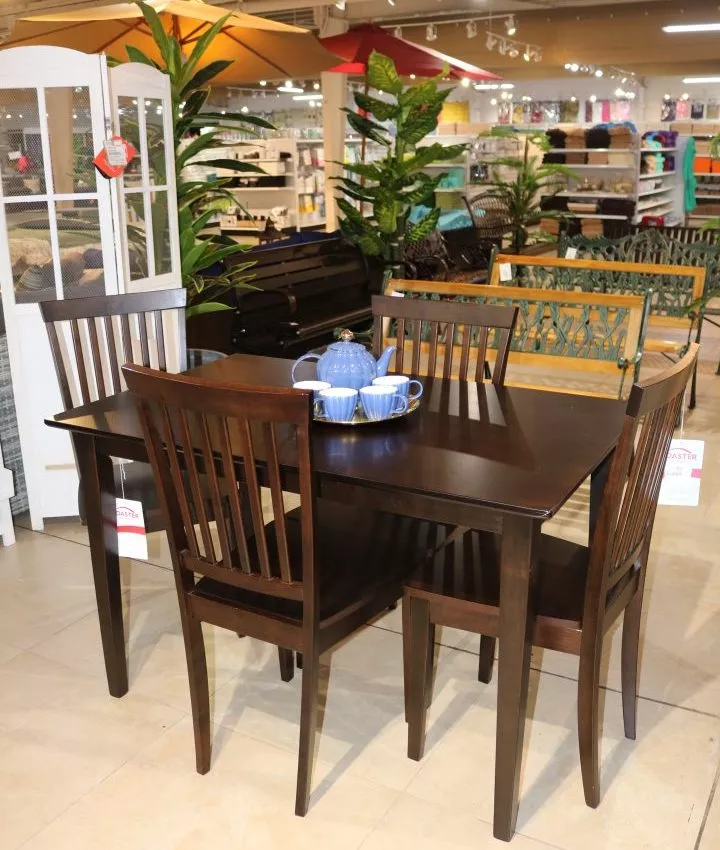 DINING SET - 5PC CAPPUCCINO