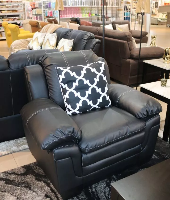 Sam Bonded Leather single seater sofa