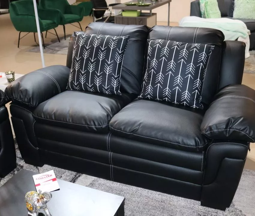 Sam Bonded Leather twin seater sofa