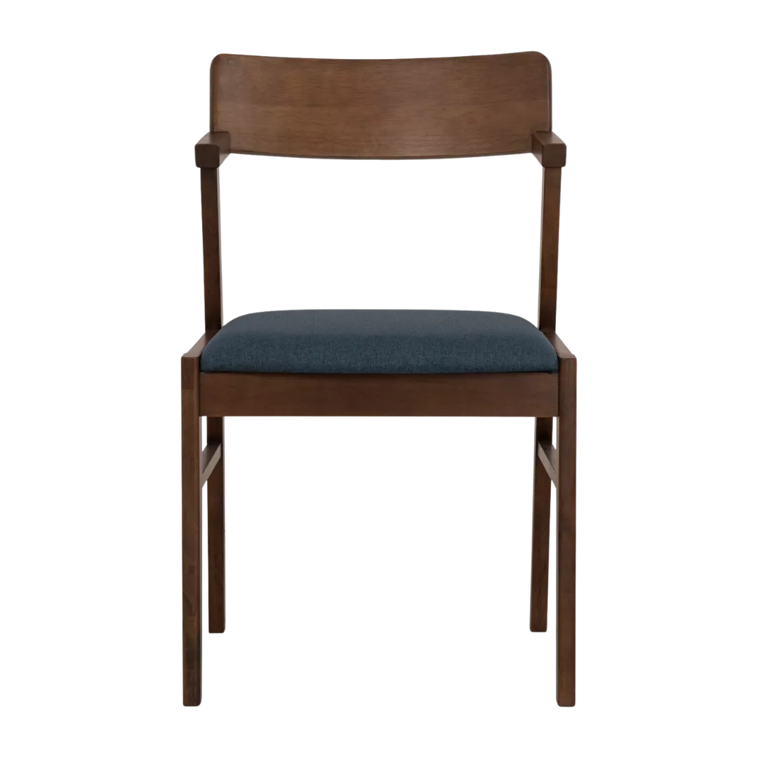 Star Gaze oak & fabric dining chair - Image 3