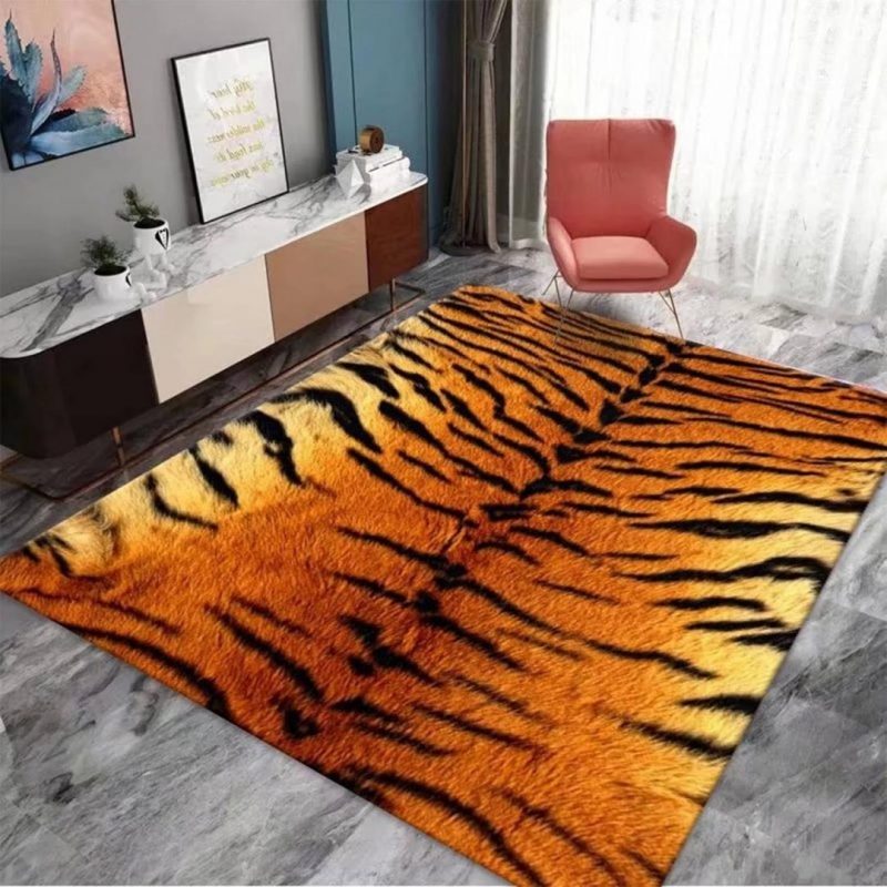 6.5 x 9.5 RUG -TIGER