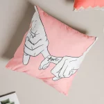 Pink & White Love Hands