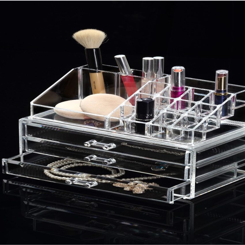 3 Draw jewelry & make up holder