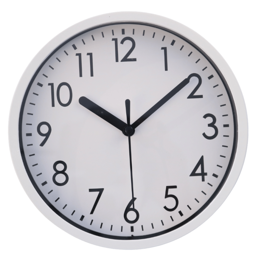 Simple 17cm wall clock