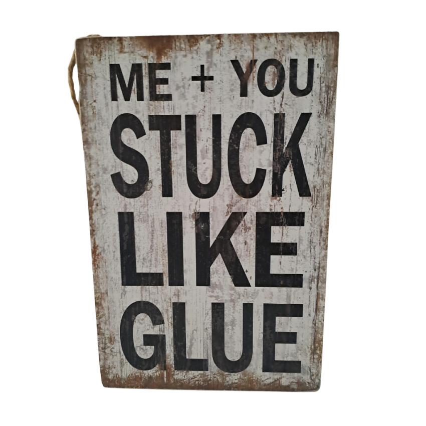 WALL PLAQUE - 11.75X8in.