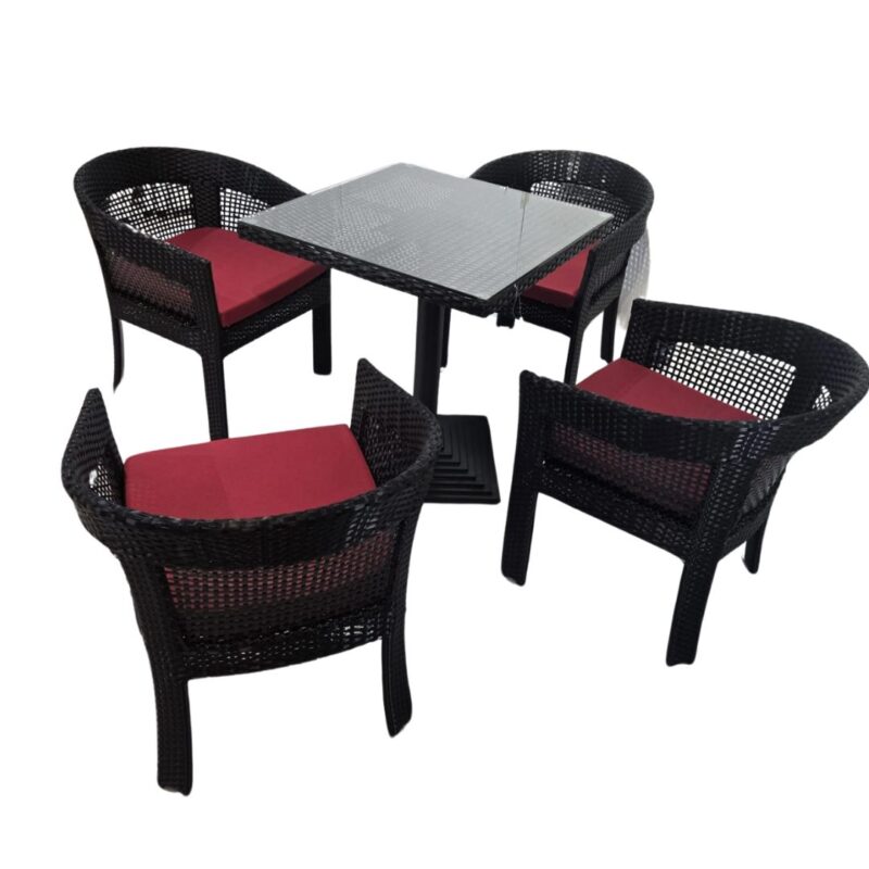 patio set wicker outdoor casual chair table set