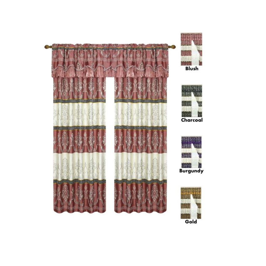 PANEL - ZANE JACQ. VALANCE 2pcs./PKG