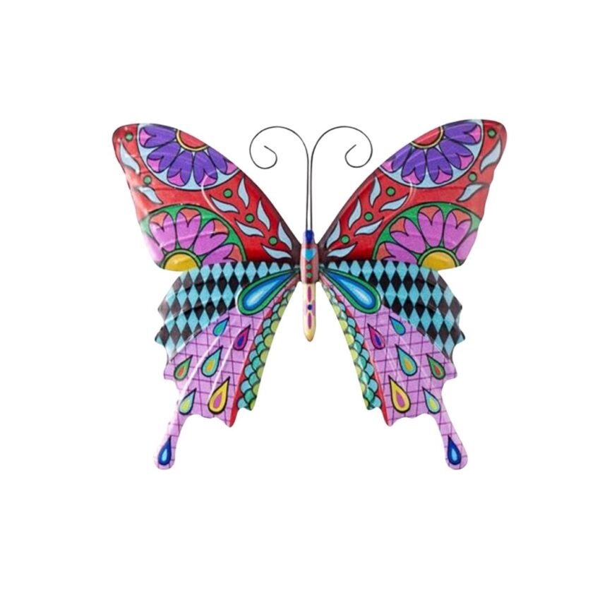Butterfly 25cm metal wall art