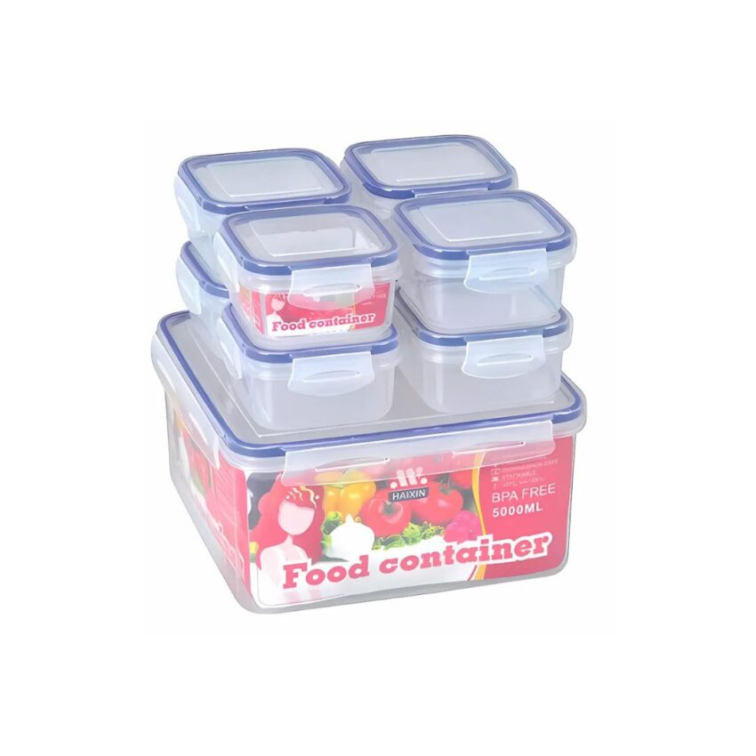Container Storage 9pc W/Cover