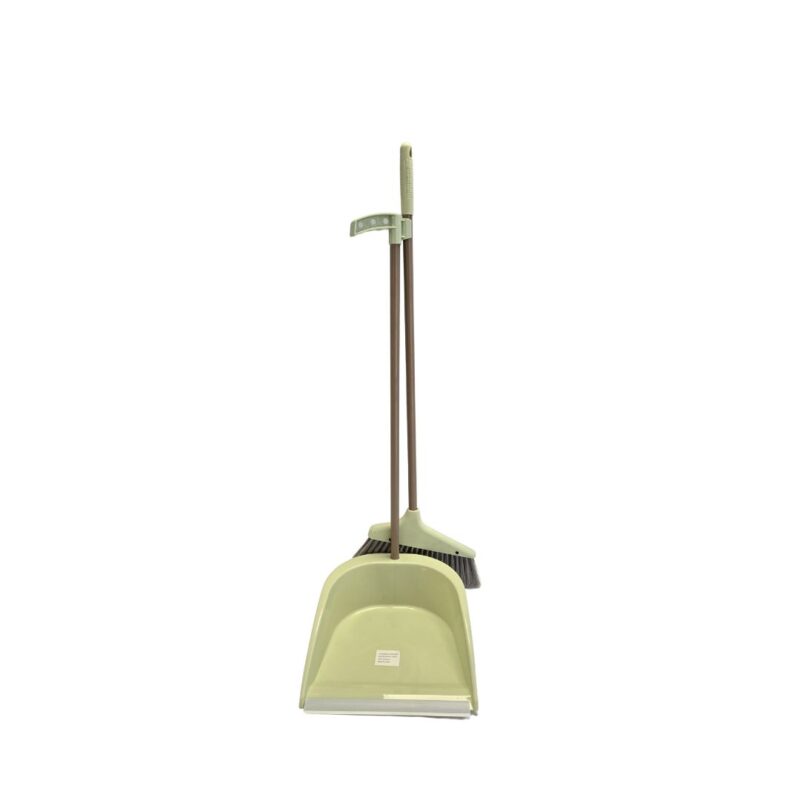 Plastic Pastel broom & scoop - Image 2