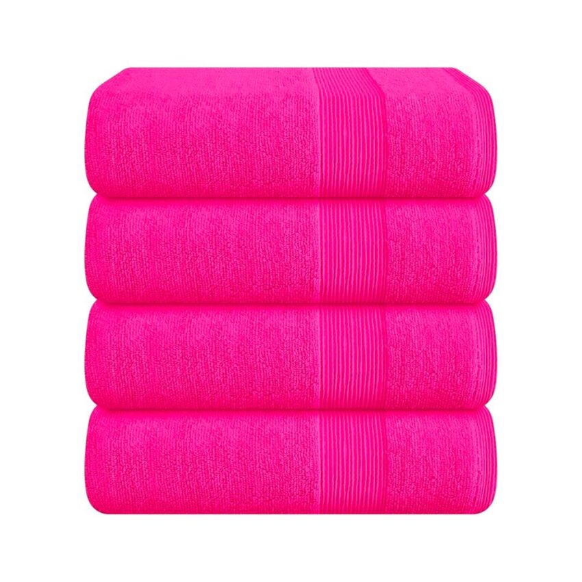 TOWEL - 30X60ins. JUMBO BATH - FUSHIA