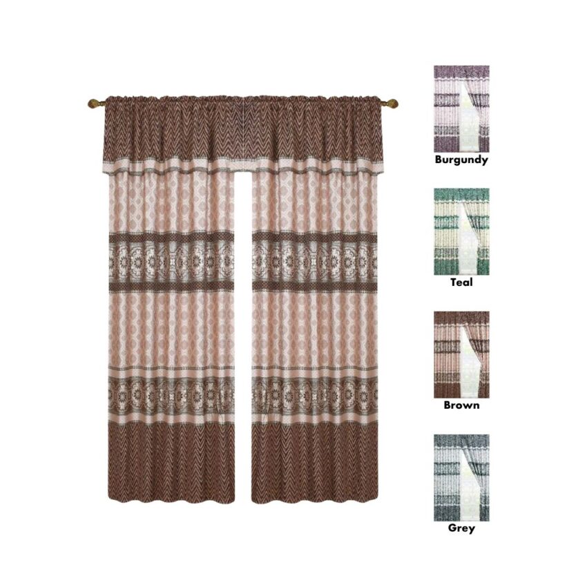 PANEL - SHELLY VALANCE 2pcs/PKG