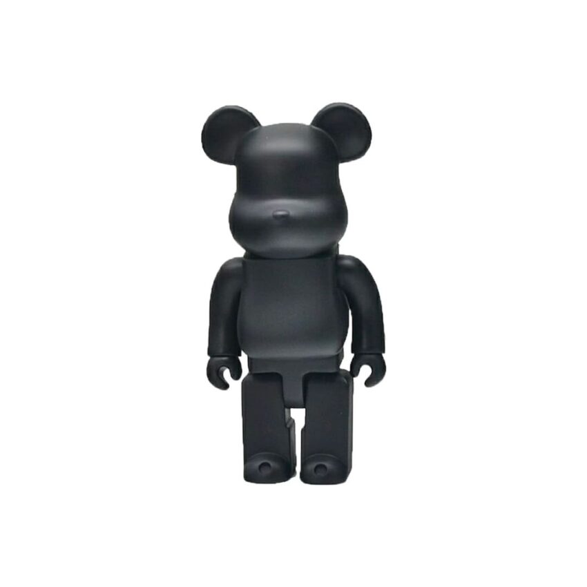 Big Bear block statue - black