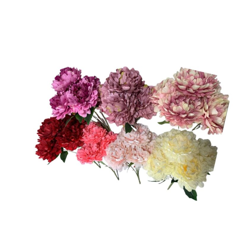 Artificial 40cm 5-head Hydrangea bunch