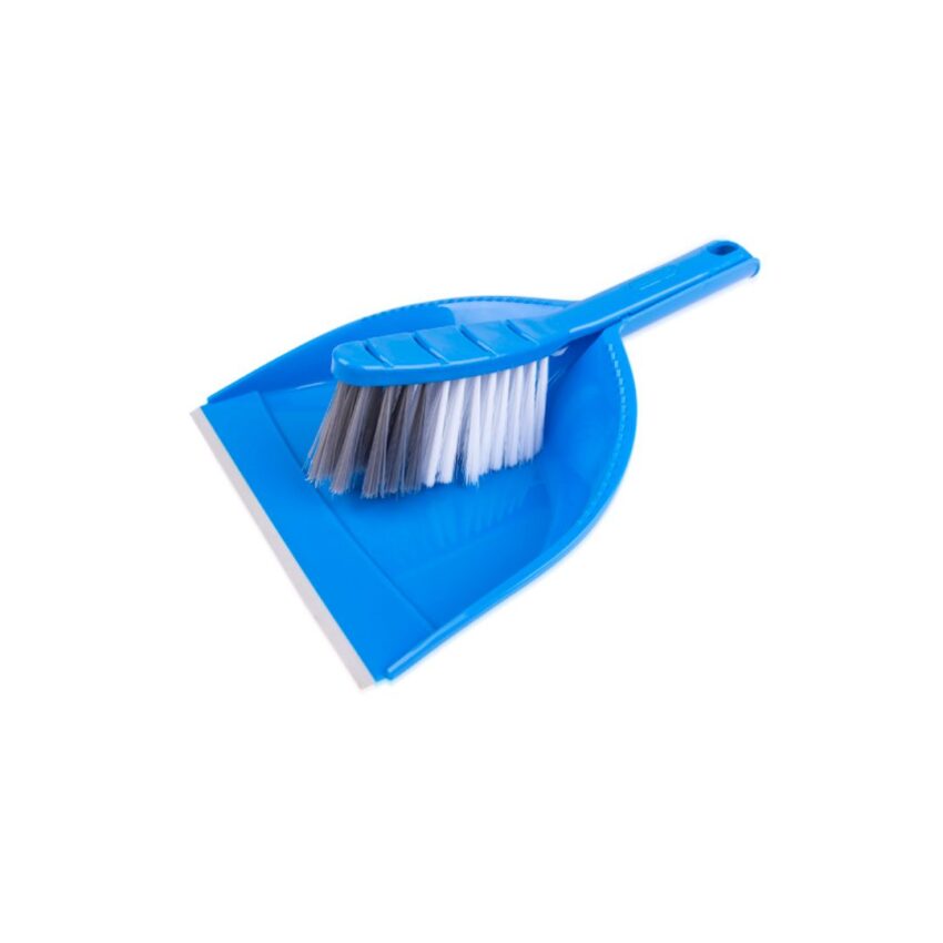 Kleaner plastic brush and dustpan set