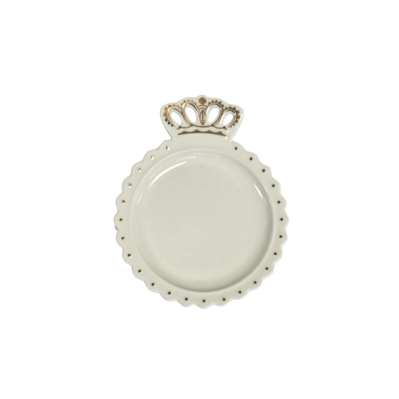 Crown 12x10cm jewellery tray