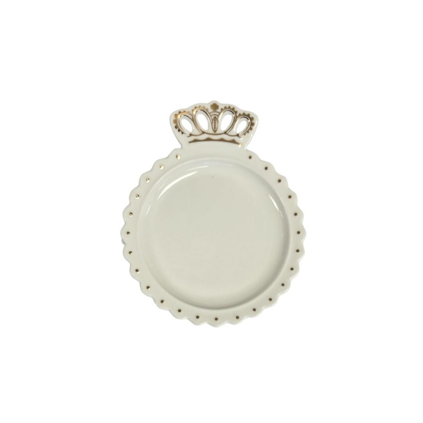 Crown 12x10cm jewellery tray
