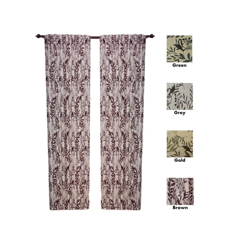 Miller Tab Jacq. 2pc.SET curtain