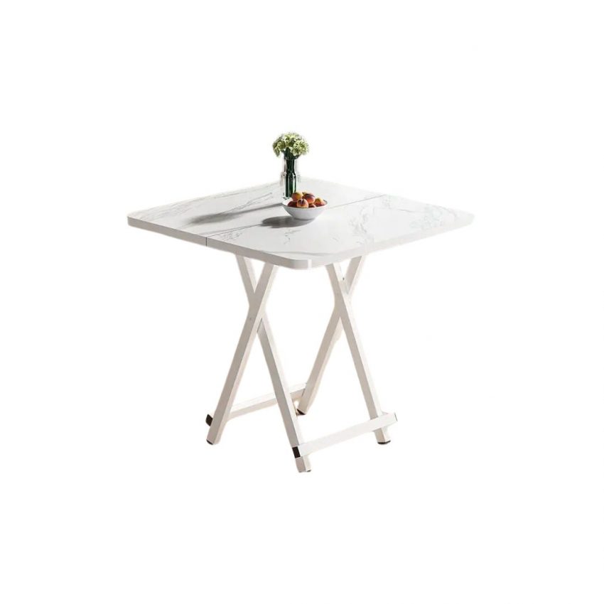 Folding Table - Square- White