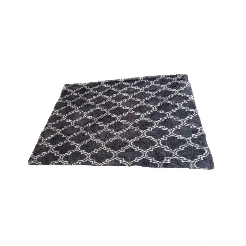 Fluffy hallway mat-GRY