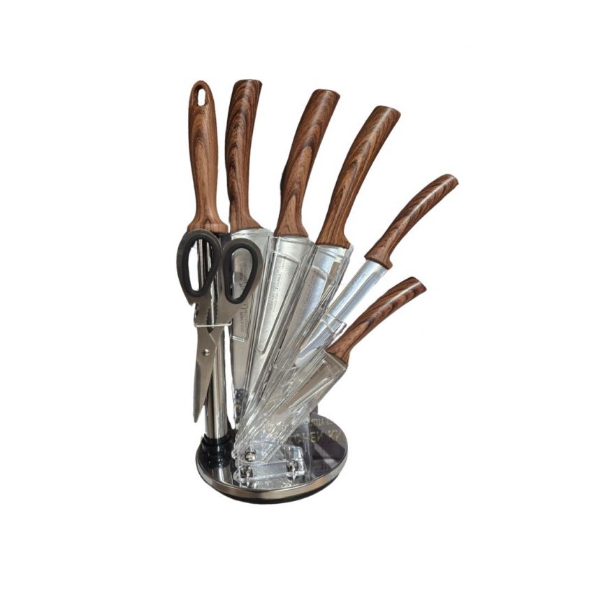 Oak 7pc Stainless Steel Knife Set