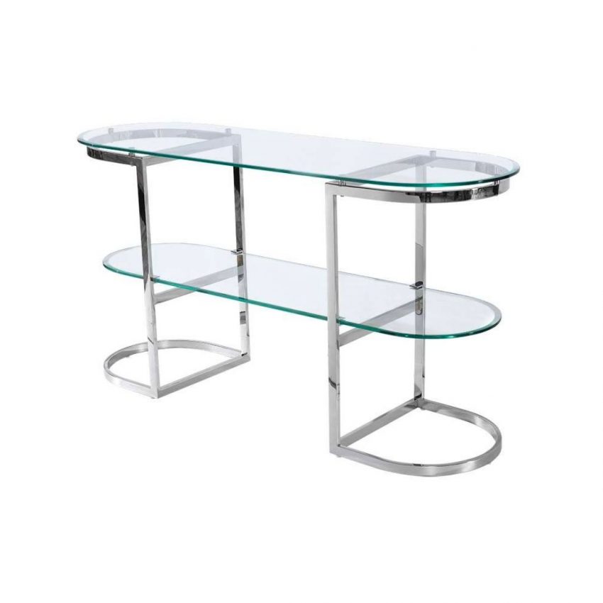 Silvermist console table
