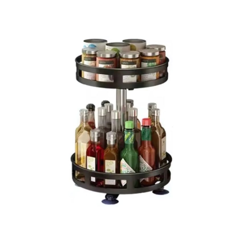 Metal 2tier 22x44cm lazy Susan