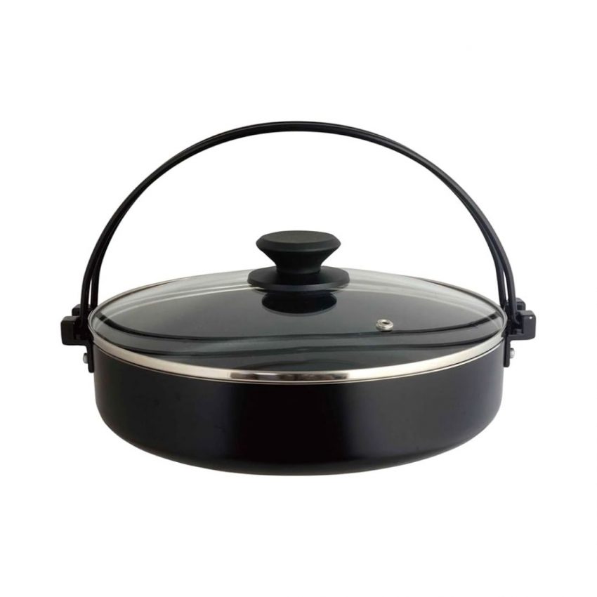 Alum 28cm hot pot w/handle