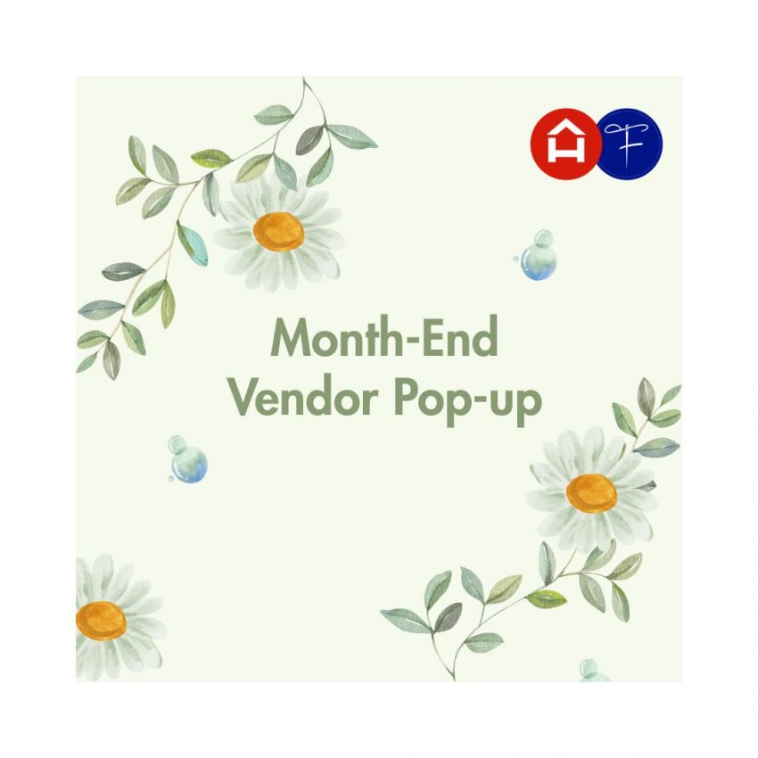 Month-End Vendor Pop-up Shop