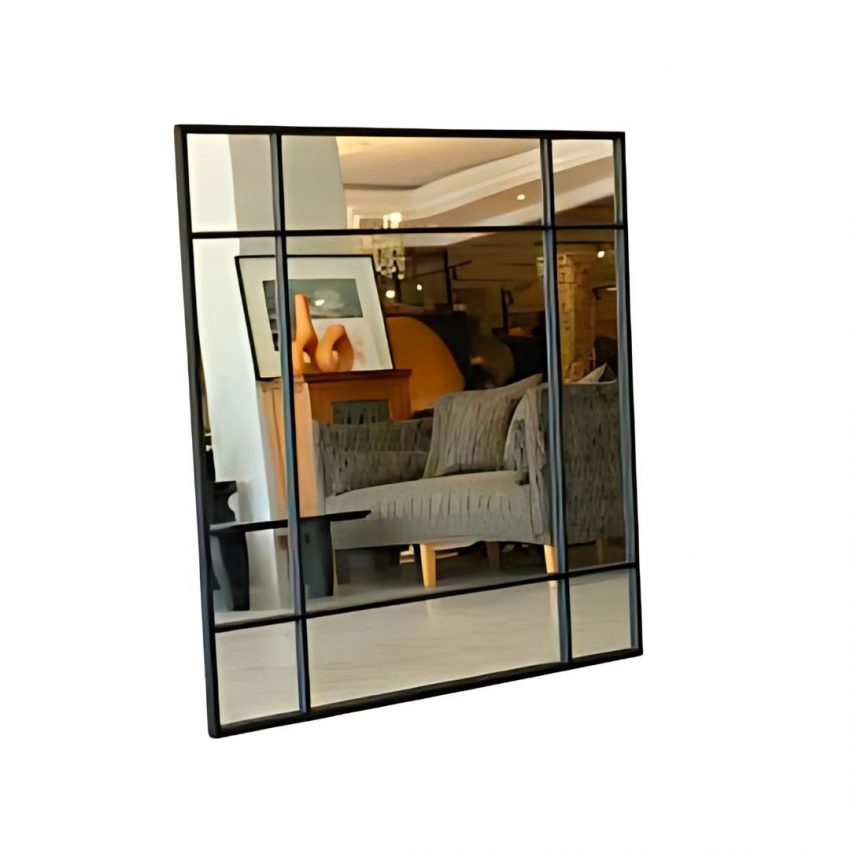 Santiago 40x80cm window mirror-BLACK