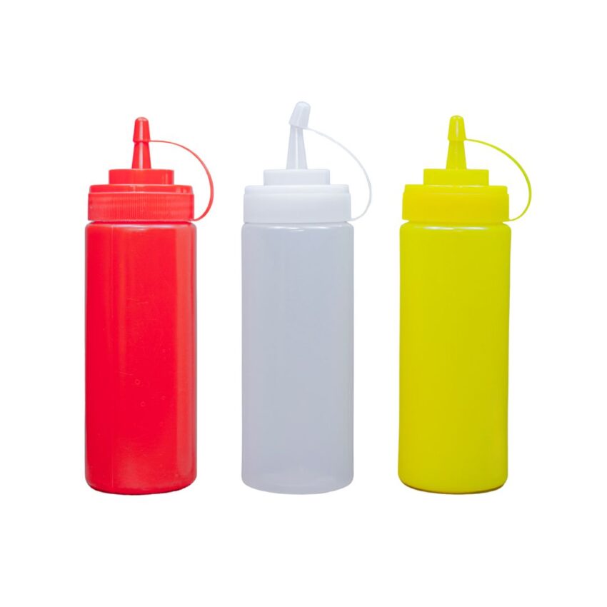 Basic 21oz condiment bottle