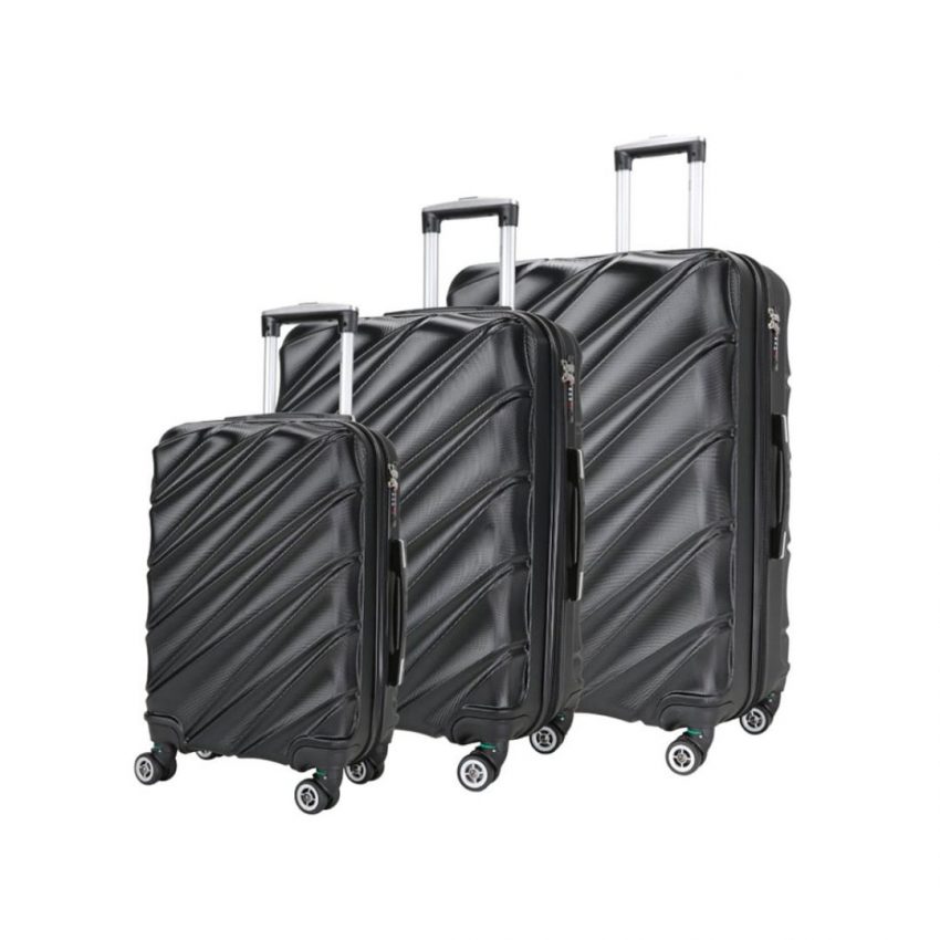 Luna Hardshell Luggage - Black