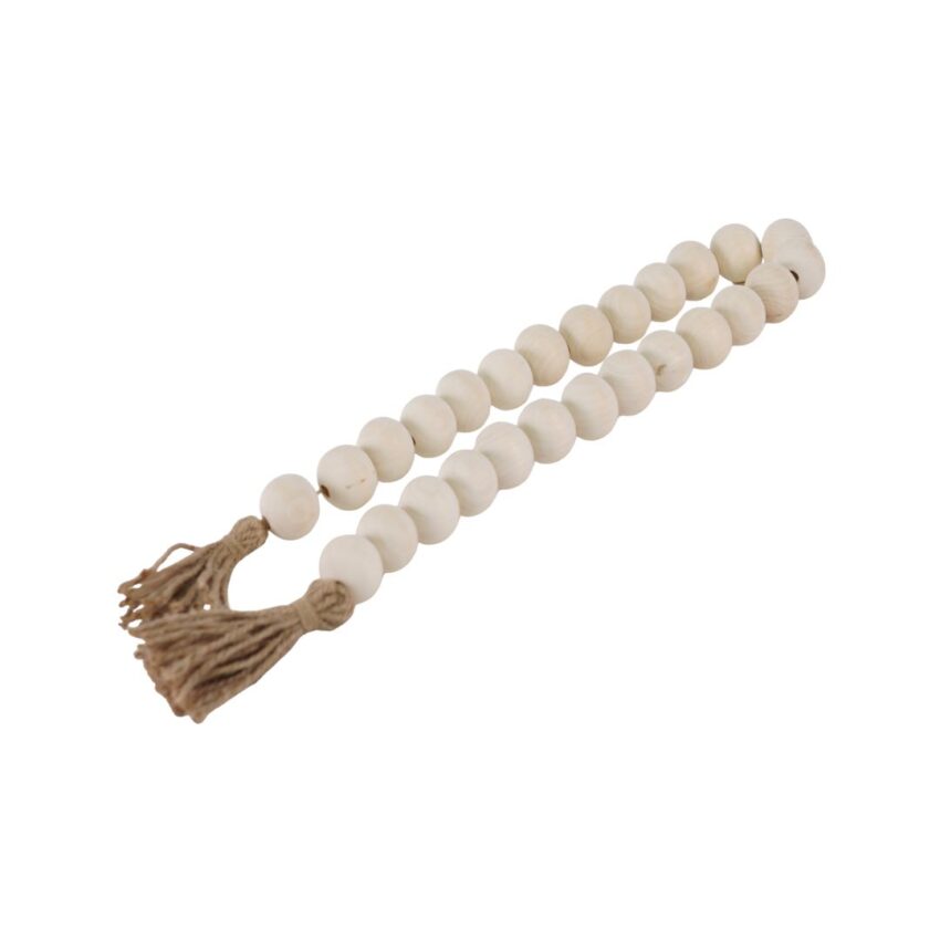 Wooden Beads Décor Chain, 26pc