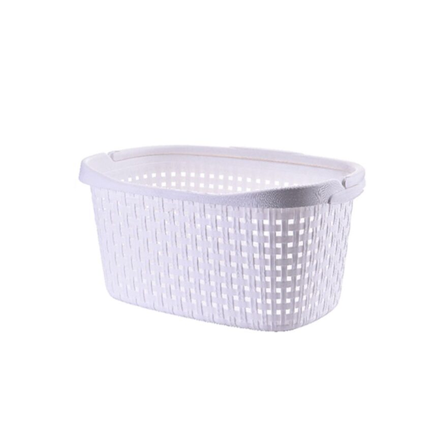 40L PLASTIC LAUNDRY BASKET