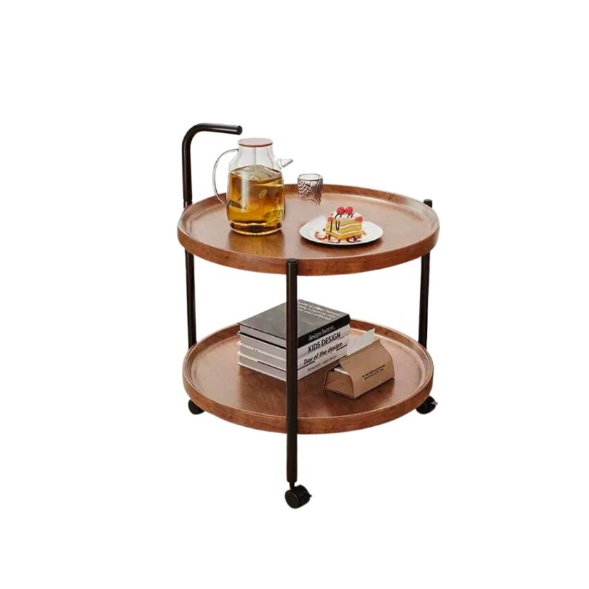 AKARI 2 TIER 60CM SIDE TABLE