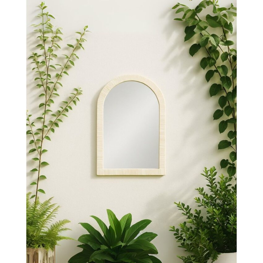 RATTAN MIRROR - 49x75cm