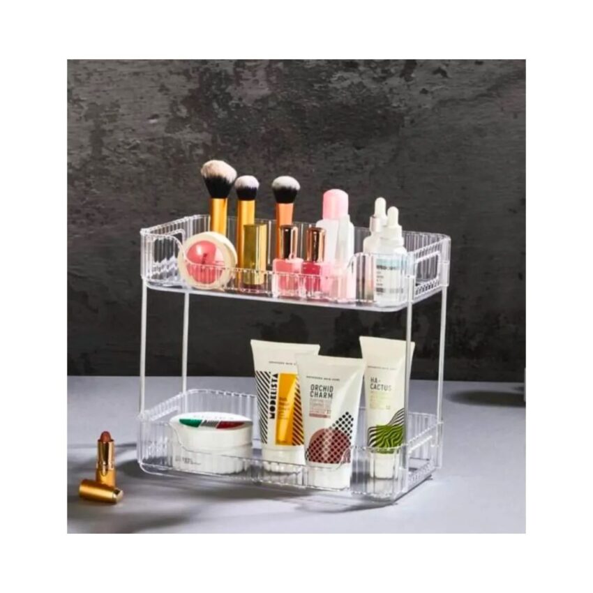 Plastic Vanity Organizer - 2 Tier