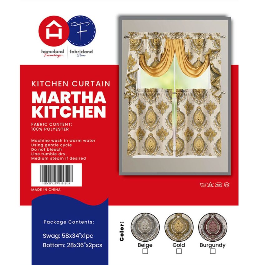 MARTHA KITCHEN CURTAIN