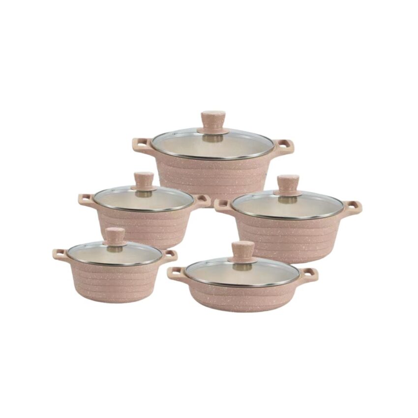 Sable 10pc Granite Pot Set