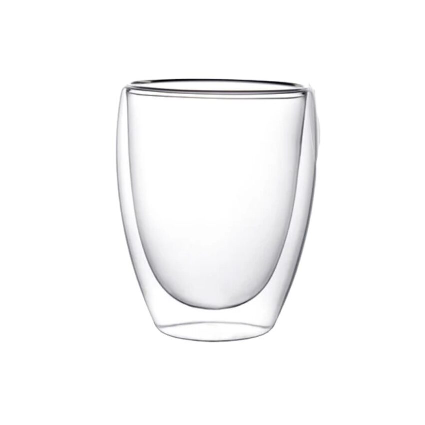 450ml Double layered Drinking Glass