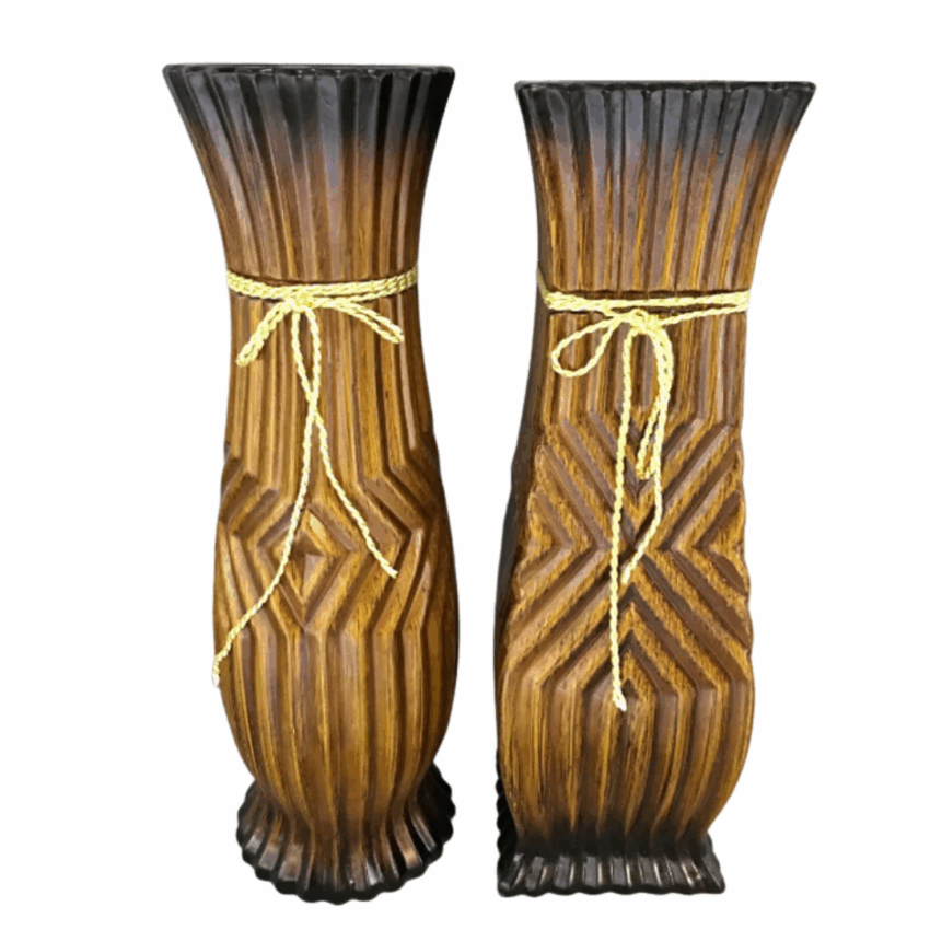 MapleGlow Ceramic Vase