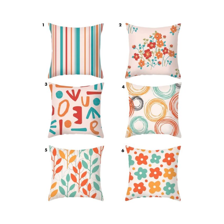 Summer Bloom Cushion Cover - 45x45cm