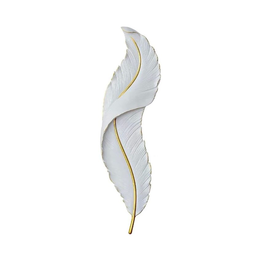 Serene Leaffall Metal Wall Décor - 112 x 30 cm