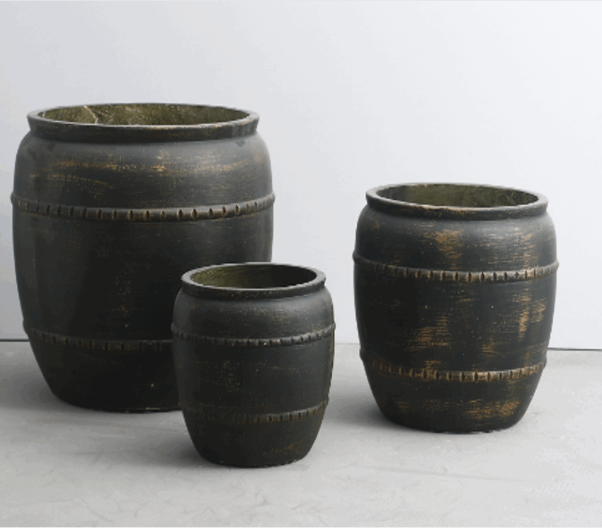 Midnight 26cm Plant Pot