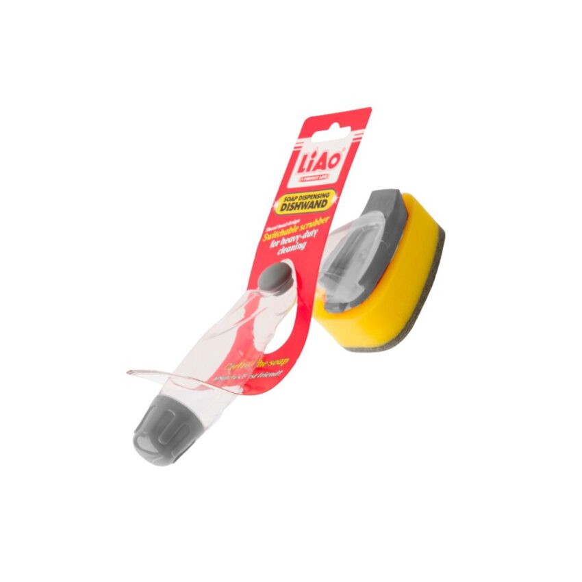 LIAO Kitchen Scrubber w handle