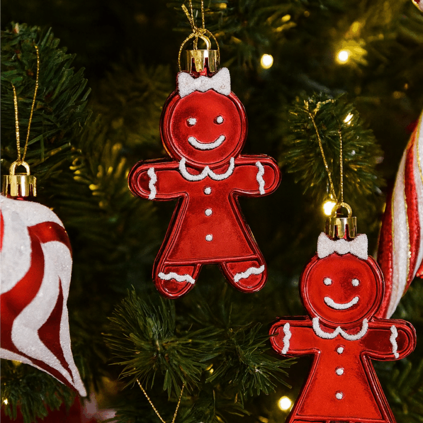Gingy Joys Hanging Décor - 4pc/pkg