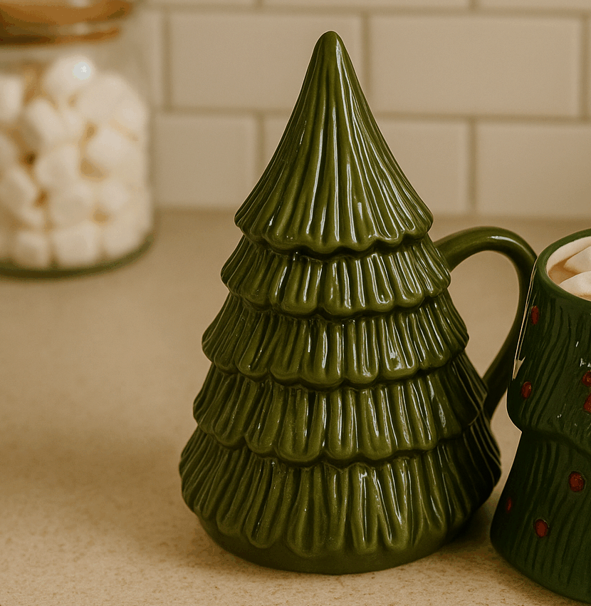 Holiday Tree Xmas Mug-14.2cm