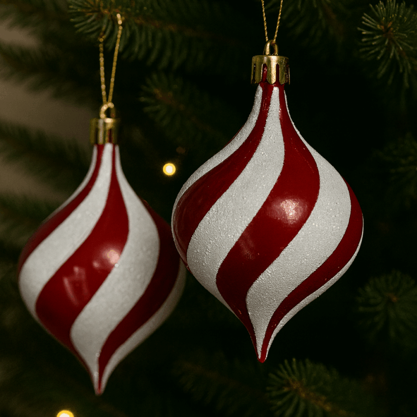 Peppermint Twist Hanging Ornmnt PACK