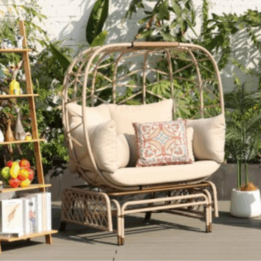 Sunset Cove Double Swivel Chair